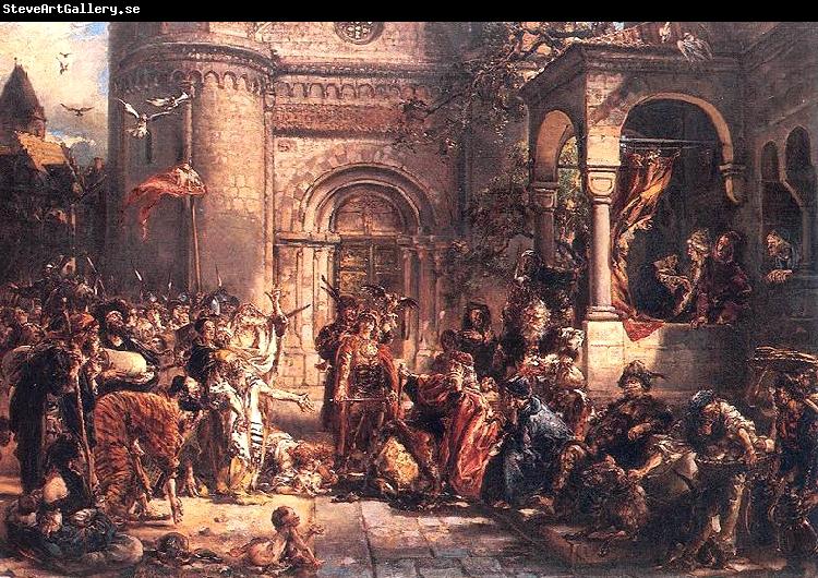 Jan Matejko Reception of the Jews A.D